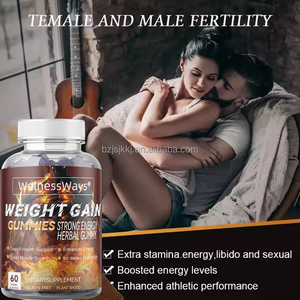 Gommes Booster d'appétit pour gain musculaire à haute teneur en protéines d'usine Gommes de complément alimentaire en sac Gommes de poids rapides pour femmes Gain de poids - Product Image 4