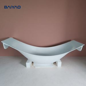 Baignoire <span class=keywords><strong>de</strong></span> luxe en acrylique à motif décoratif, baignoire à surface solide en résine et fibre <span class=keywords><strong>de</strong></span> verre pour hôtel - Product Image 3