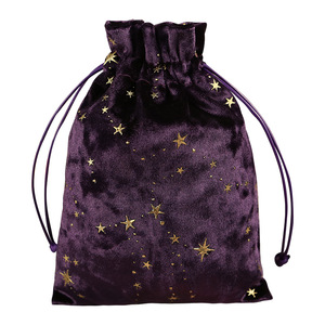 Sac à cordon en flanelle douce pour nappe de carte de tarot et rangement en pierre de cristal pour les cérémonies - Product Image 6