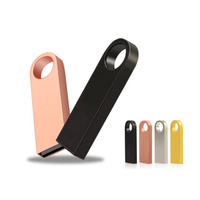 Clé USB 2.0/3.0 en métal mini portable personnalisée avec logo gravé au laser, prix de gros abordable, en stock, garantie de 3 ans, cryptage