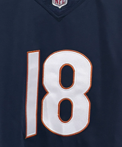 (A) Erkek Çocuk Gençlik Chicago Forması 2 Moore 15 Odunze 18 Williams 34 Payton Amerikan Futbolu Forması - Product Image 5