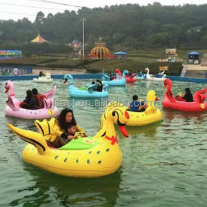 Nuevo diseño de agua al aire libre inflable parachoques barco inflable Jet Ski Motor barcos plástico <span class=keywords><strong>pesca</strong></span> yates Bump and Crash Ride - Product Image 5