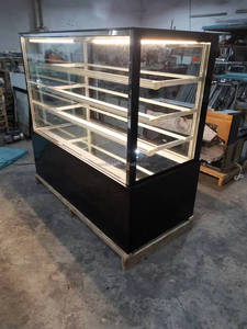 Comptoir de présentation de gâteau, réfrigérateur de vitrine de <span class=keywords><strong>boulanger</strong></span>, équipement commercial de réfrigérateur - Product Image 2