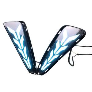 Bande lumineuse décorative pour phares <span class=keywords><strong>Toyota</strong></span> <span class=keywords><strong>C</strong></span>-<span class=keywords><strong>HR</strong></span> CHR IZOA 2017-2018, état neuf, avec lumière jaune et bleue - Product Image 3