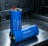 2000 cycles pour cellule LiFePO4 60145 3.2V 50Ah à décharge profonde pour système d'énergie solaire certifiée CE/RoHS Garantie 1 an
