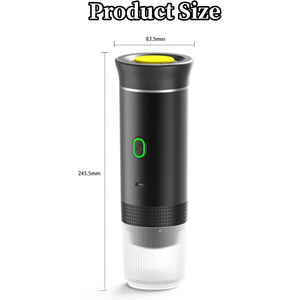 Machine à café portable auto-chauffante avec type-C, compatible avec le café moulu et les capsules NS, machine à café à capsules 12V, machine à expresso - Product Image 5