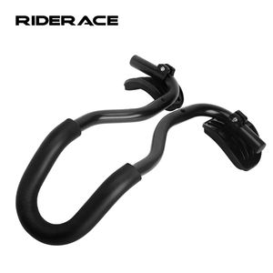 Riderace Vélo Triathlon <span class=keywords><strong>Guidon</strong></span> Reste <span class=keywords><strong>Guidon</strong></span> En Alliage D'aluminium Vélo Longue Distance Course Bend Bar Reste Accoudoir VTT Équipement - Product Image 1