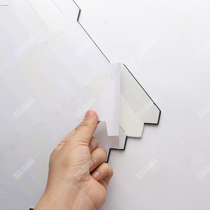 Piquet hexagonal en <span class=keywords><strong>marbre</strong></span> Pvc vinyle bâton <span class=keywords><strong>sur</strong></span> mosaïque auto-adhésif Peel And Stick carrelage pour douche salle de bains mur cuisine dosseret - Product Image 4