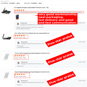 C245 demir ucu ile K8 dijital ekran 150W hızlı erime kalay ayarlanabilir sıcaklık lehimleme İstasyonu - Product Image 5