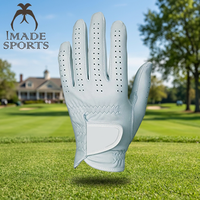 Guante de Golf de Piel Cabretta IMADE SPORTS - Color y Logotipo Personalizados Unisex Origen Pakistán PODP