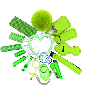Nouvelle alarme personnelle de sécurité en gros, porte-clés, gadgets de sécurité, accessoires en alliage métallique, porte-clés de défense personnelle pour femmes - Product Image 2