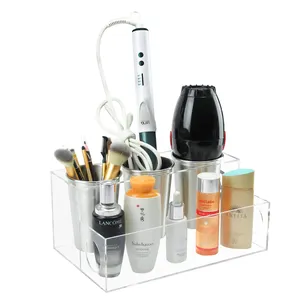 Acrylic Clear Hair Tool Organizer Hair Dryer Styling Organizer Hair Product Organizer