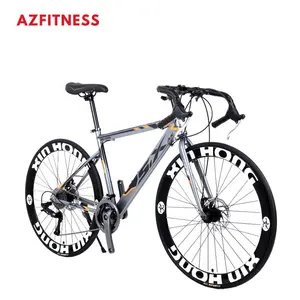 Оптовая продажа, модный мужской алюминиевый гоночный велосипед 27,5 дюйма 21 скорость с двойным V-образным тормозом для взрослых 700c, дорожный велосипед