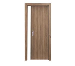 Portes en bois de poche coulissantes intérieures modernes de haute qualité excellente <span class=keywords><strong>isolation</strong></span> <span class=keywords><strong>phonique</strong></span> chinoise pour hôtels fibre de verre en bois massif - Product Image 5
