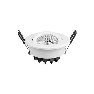 Hola dali עמעום 5W 6W 7W COB LED לגזור 75mm Downlight