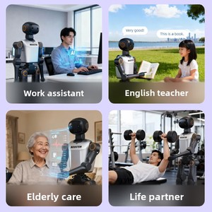 <span class=keywords><strong>Robot</strong></span> Humanoïde K1 à Évolution Accélérée : Dispositif de Conversation IA Flexible pour Hôtels, Maisons, Enfants – Apprentissage, Conversation, Émotions - Product Image 5
