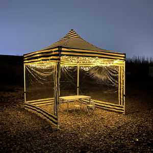 Carpa Gazebo Impermeable Desplegable Rápida para Exteriores Toldo de Jardín Gazebo 10 x 10 para Exterior 3x3 Lona <span class=keywords><strong>Gacebos</strong></span> - Product Image 5