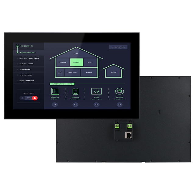 Best Selling 14 Inch Flush Mount RK3568 Android Linux POE Tablet for Smart Home Lights Control System