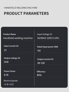 Mini Soldadora ARC 110V/220V de Alta Potencia, Máquina de Soldar Eléctrica Portátil, Nueva, para Bricolaje en el Hogar, MMA IGBT Inverter, Componentes Principales, Bomba - Product Image 4