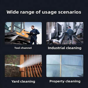 Nettoyeur haute pression avec accessoires-Kit complet pour le nettoyage de la voiture, de la <span class=keywords><strong>moto</strong></span>, de la clôture et du toit Lave-auto haute pression - Product Image 5