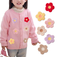 Patch de réparation brodé floral fait main pour vêtements en tricot et chaussettes, décoration, Chine continentale