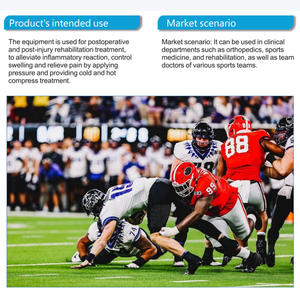 पोस्ट-वर्कआउट और चोट की वसूली गर्म और ठंडे कंप्रेशन बर्फ संपीड़न चिकित्सा मशीन - Product Image 6