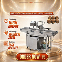 Machine industrielle à saupoudrer de chocolat, équipement de décoration et de glaçage pour ligne de production de boulangerie