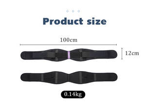 Ceinture de contraction pelvienne post-partum pour femmes enceintes Ceinture pelvienne de hanche féminine adulte élastique respirante - Product Image 6
