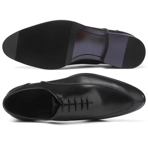 Zapatos Oxford de Cuero Gris Premium para Hombre, Estilo Británico Casual, Formales de Negocios, para Oficina, Lujosos, Cómodos y Transpirables, 2025 - Product Image 6