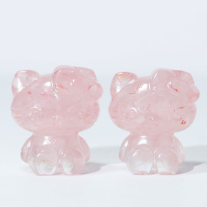 จี้คริสตัลรูปแมวเคธี่จี้กาวรูปแมวน่ารักพร้อมจี้รูปแมว - Product Image 4