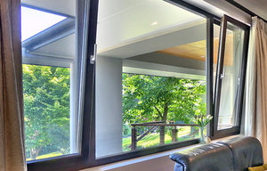 Tùy chỉnh thiết kế nhôm nghiêng lần lượt Windows nhiệt phá vỡ Cơn Bão tác động an ninh đôi tráng men nghiêng cửa sổ - Product Image 3