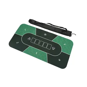 Tappetino da gioco personalizzato Mahjong Pad cuscino da tavolo antiscivolo gioco tovaglia Oem per Poker, giochi di carte, giochi da tavolo