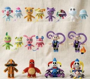 Nouveau produit transfrontalier : Peluche Monstre Clown Lily pour bébés de 0 à 24 mois, rembourrage en coton PP - Product Image 6