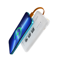 Kiosque de location de batteries externes à charge ultra-rapide 45W à 8 emplacements |   Distributeur automatique de recharge partagée avec NFC et code QR
