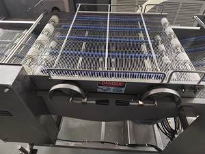 นักเก็ตไก่100kgh ขนาดเล็กเครื่องทุบตีลูกกุ้งและเบอร์เกอร์เคลือบเนื้ออย่างต่อเนื่อง - Product Image 5