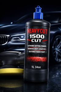 Compuesto de Pulido de Óxido de Aluminio GRAPHONEX 1500 de Corte Intenso, Gran Poder de Corte, Elimina Rayones Profundos, Restaura Pintura Descolorida |   Coche - Product Image 4