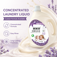 5L lavande parfum adoucissant détergent à lessive liquide haute efficacité pour autocollants personnalisés gratuits adoucissant vêtements savon liquide