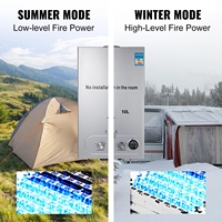 Chauffe-eau instantané électrique sans réservoir en acier inoxydable pour gaz GPL/GNL (propane) 6L/8L/10L/12L/16L/18L – Stock UE