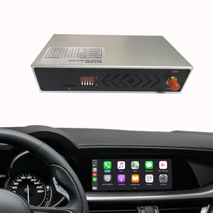 Apple CarPlay inalámbrico y Android Auto para <span class=keywords><strong>Alfa</strong></span> <span class=keywords><strong>Romeo</strong></span> <span class=keywords><strong>Stelvio</strong></span> <span class=keywords><strong>2018</strong></span> Mirror Link AirPlay Plug Play Radio Detector de radar integrado - Product Image 1