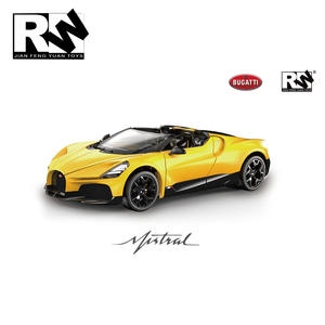 Voiture de course F1 jouet JFY RW Factory Authorized Freewheel, modèle Bugatti <span class=keywords><strong>Mistral</strong></span> série 1/32, en métal moulé sous pression, pour enfants. - Product Image 5