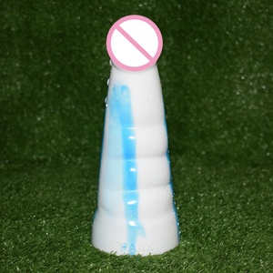 Faak - Masajeador de Clítoris con Forma de Pene Grande, Dildo Anal de Bambú Grueso, Juguete Sexual Erótico, Masturbador Anal, Dildo de Cuerno de Buey para Mujeres - Product Image 2