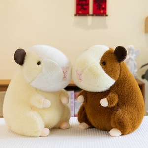 Muñeco de peluche de cobaya de 10 pulgadas (25 cm) para máquina de garras, regalo, muñeco de trapo, muñeco de cobaya holandesa fea, muñeco en venta - Product Image 2