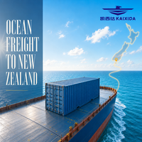 Agent d'expédition FBA de Chine vers la Nouvelle-Zélande, transport maritime rapide et sûr DDP porte-à-porte pour Amazon FBA