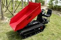 Mini-dumper sur chenilles entièrement hydraulique ANT BY1000M – Mini-dumper utilitaire
