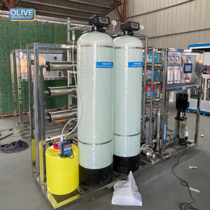 Système Commercial de Traitement de l'Eau en Acier Inoxydable, Filtration par Osmose Inverse, Pompe de Purification, Moteur PLC, Garantie 1 An - Product Image 1