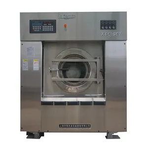 Commercial Laundry Equipment Industrial Automatic 50kg Washing Machine for Washing Plant Factories