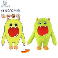 Usine OEM/ODM UYEAH, peluches monstres mignons de haute qualité, faible MOQ, design personnalisé, jouets en peluche pour enfants, cadeaux