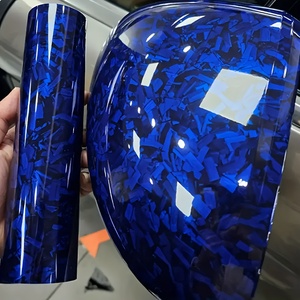 Chất Lượng Cao PVC Tự Động Xe Giả Mạo Vinyl Bọc Cuộn 1.52*18M Sợi Carbon Vinyl Bọc Trong Cơ Thể Bọc - Product Image 2