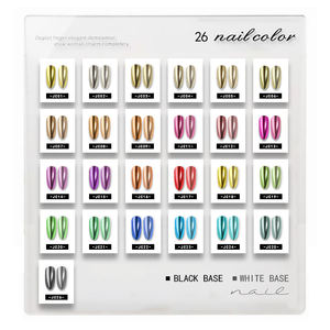 Polvo de espejo mágico de <span class=keywords><strong>uñas</strong></span> cromado, polvo brillante de <span class=keywords><strong>cristal</strong></span> acrílico mágico <span class=keywords><strong>para</strong></span> <span class=keywords><strong>uñas</strong></span>, 6 colores - Product Image 6
