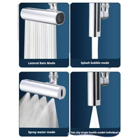2025 extension de robinet cascade en acier inoxydable moderne 4 en 1 accessoires de robinet d'évier robinet pour cuisine pour appartements